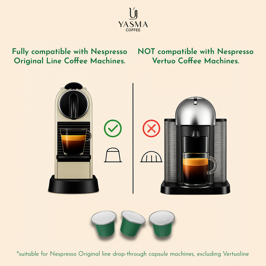 Yasma Coffee Premium Bundle – 3 Boxes (120 Capsules) + Free Yasma Cups or Premium Dates