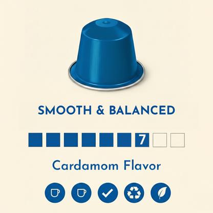 Yasma Mazaj Decaf Cardamom Coffee Capsules