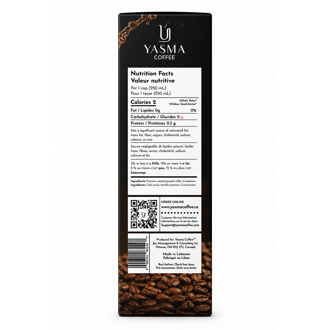 YASMA Cold Brew Coffee – Original Blend & Cardamom Infused | 30 Cups (3 Pods)
