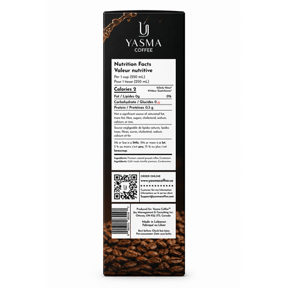 YASMA Cold Brew Coffee – Original Blend & Cardamom Infused | 30 Cups (3 Pods)