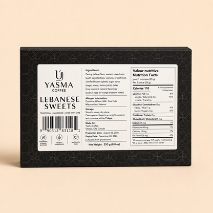 Yasma Homemade Baqlawa Selection Box
