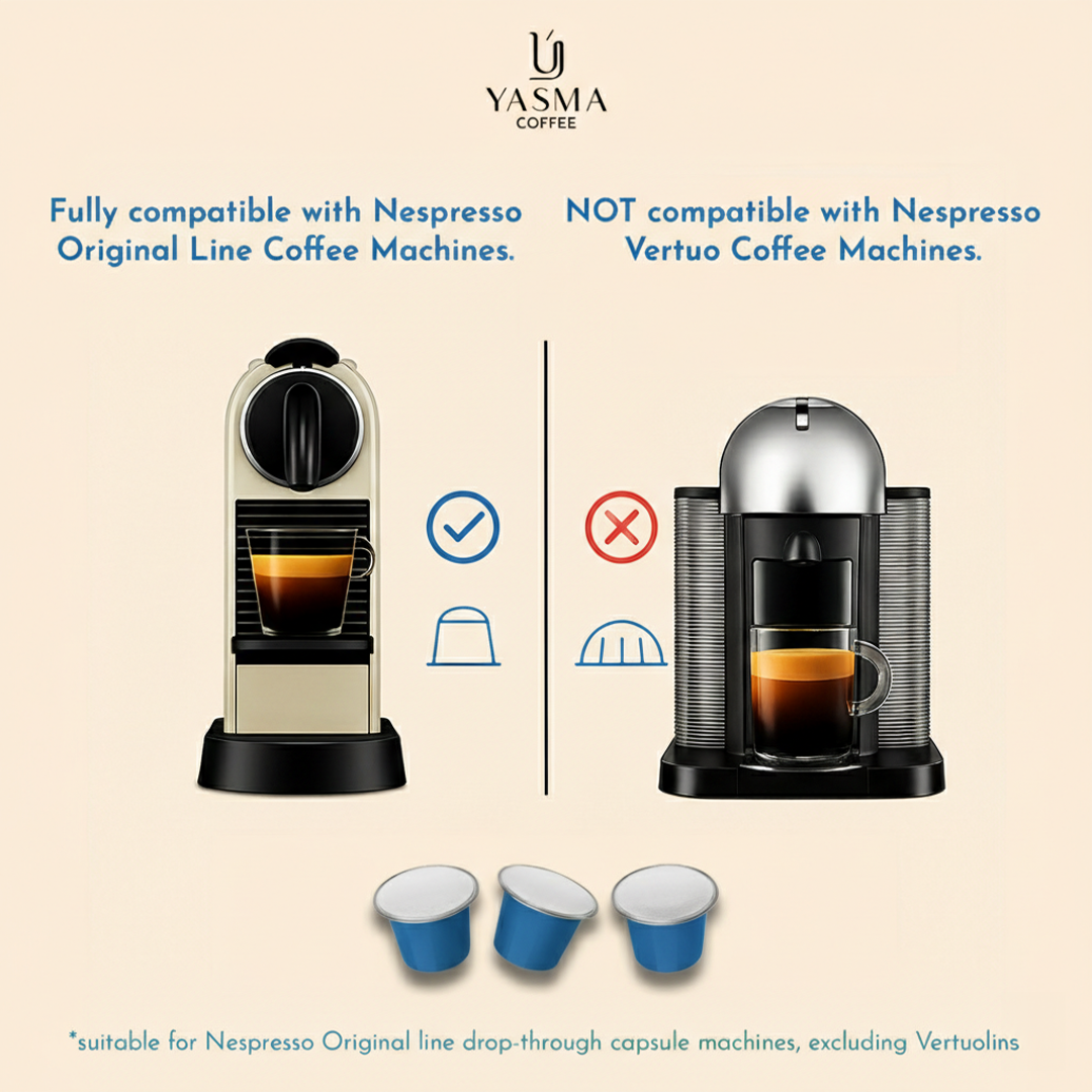 Yasma Mazaj Decaf Cardamom Coffee Capsules