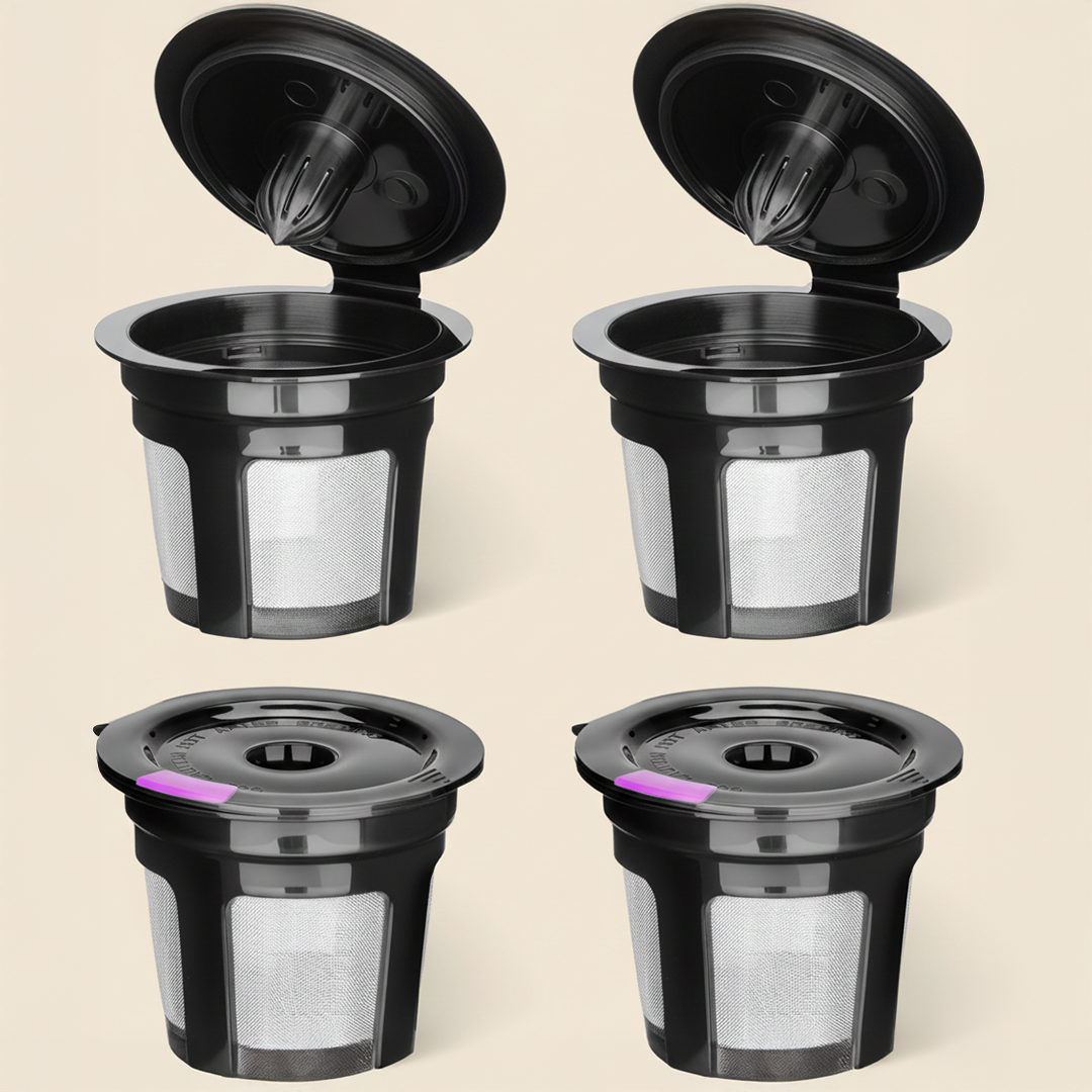 YASMA Reusable K Cups — Stainless Steel Mesh Coffee Pods