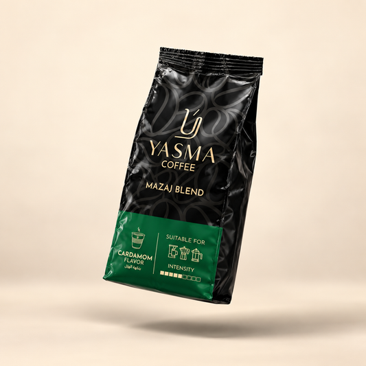 Yasma Mazaj Blend Ground Coffee – Cardamom-Infused Premium Coffee